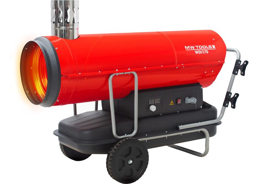 Indirecte warmeluchtblazer diesel 50kW MW Tools / Nieuw, Ophalen of Verzenden, Nieuw