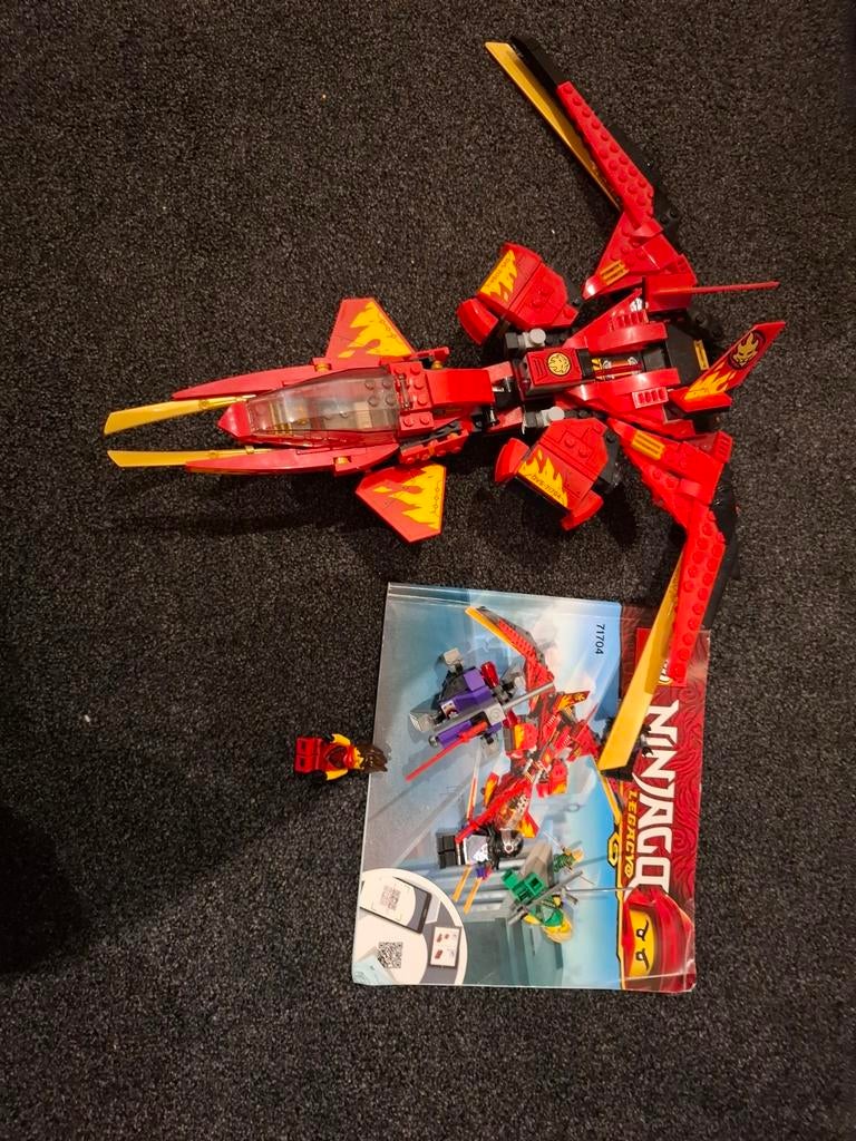 LEGO Ninjago 71704 Kai Fighter, Ophalen of Verzenden, Zo goed als nieuw, Complete set, Lego