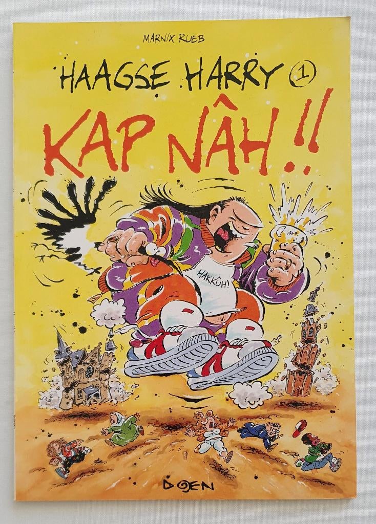 Haagse Harry Kap Nâh!!, Boeken, Eén stripboek, Ophalen of Verzenden, Zo goed als nieuw, Marnix Rueb