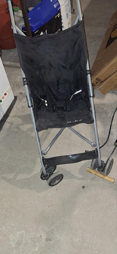 Kinderbuggy zwart, Kinderen en Baby's, Buggy's, Ophalen, Gebruikt, Overige merken