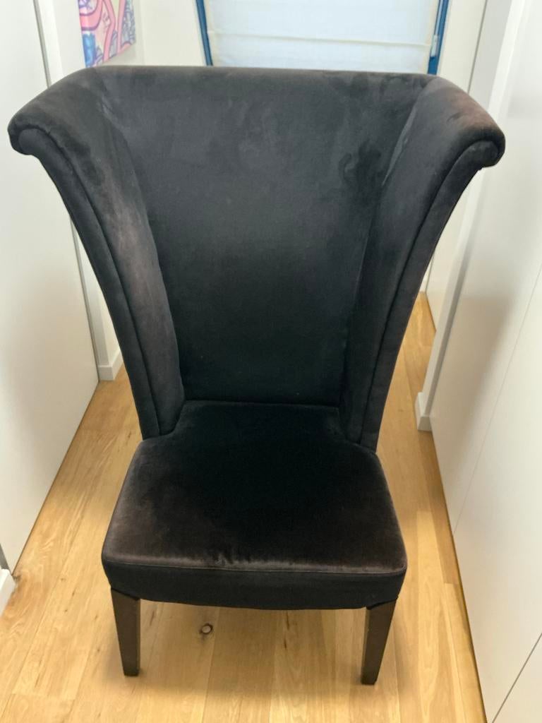 Prinsessen stoel, Ophalen, Gebruikt, Zwart, Eén