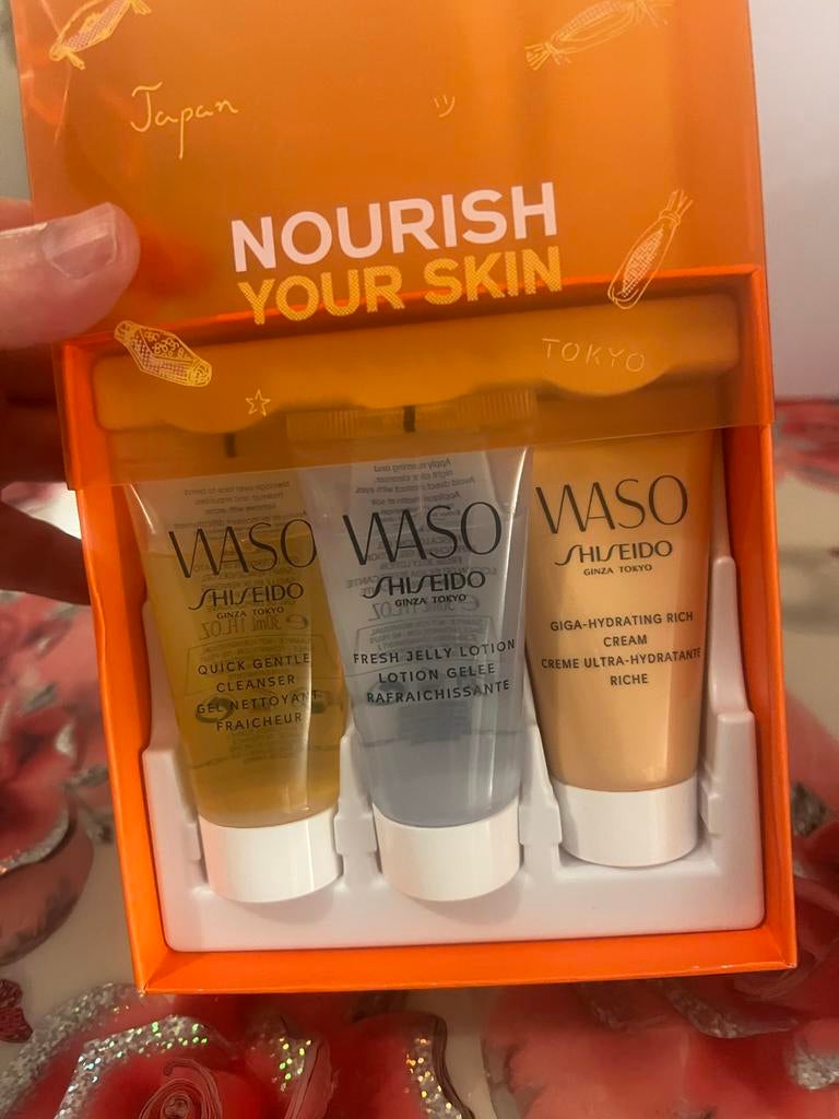 Shiseido WASO Nourish Your Skin Set, Verzenden, Nieuw