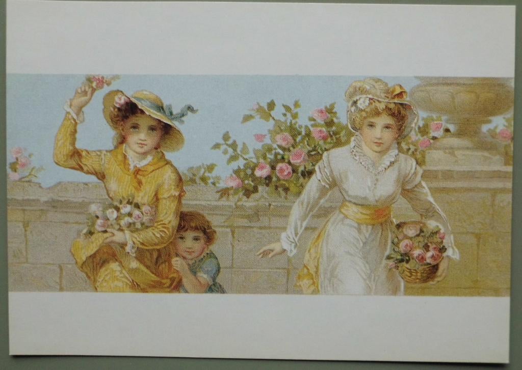 Dames met hoeden - 35, Ophalen of Verzenden, 1980 tot heden, Ongelopen, Kinderen