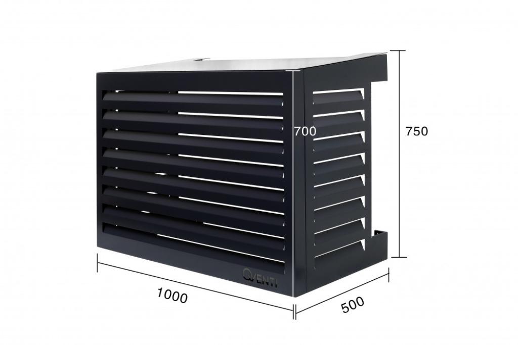 Omkasting Qventi buitenunit warmtepomp / airco, Witgoed en Apparatuur, Airco's, Ophalen, Nieuw