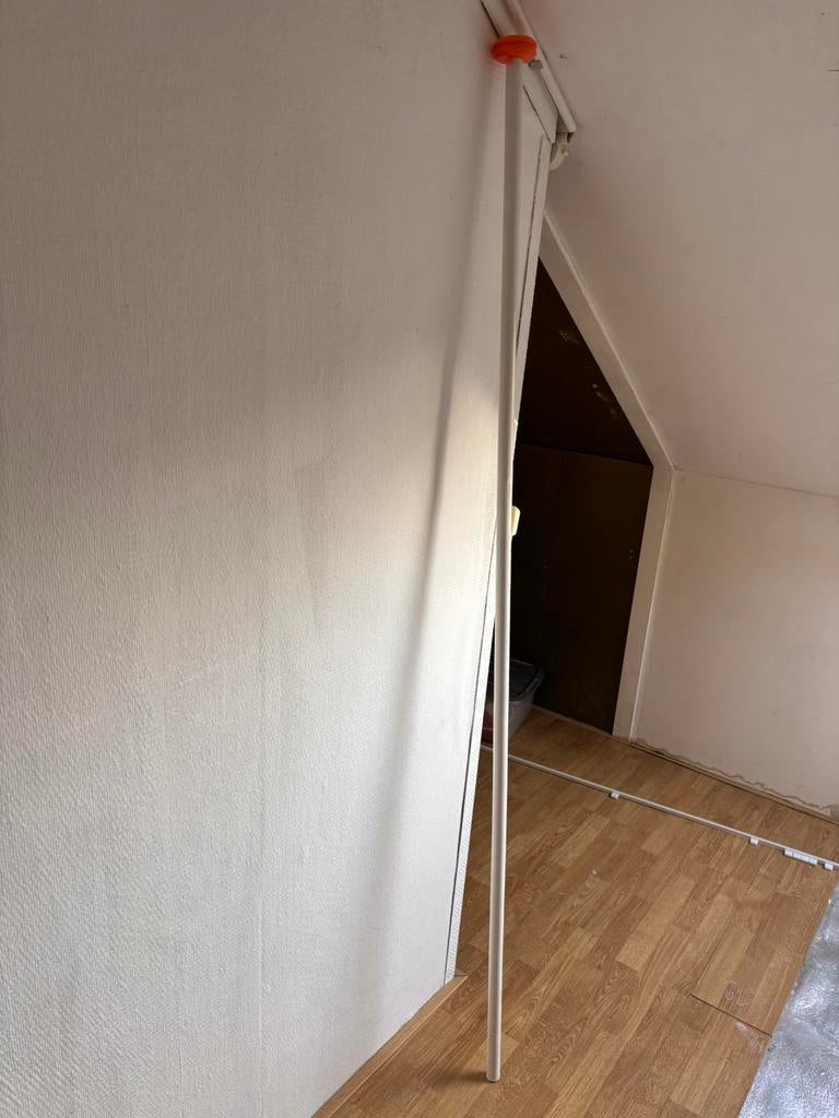 Vlaggenstok van hout 179 cm, Diversen, Vlaggen en Wimpels, Ophalen of Verzenden, Gebruikt