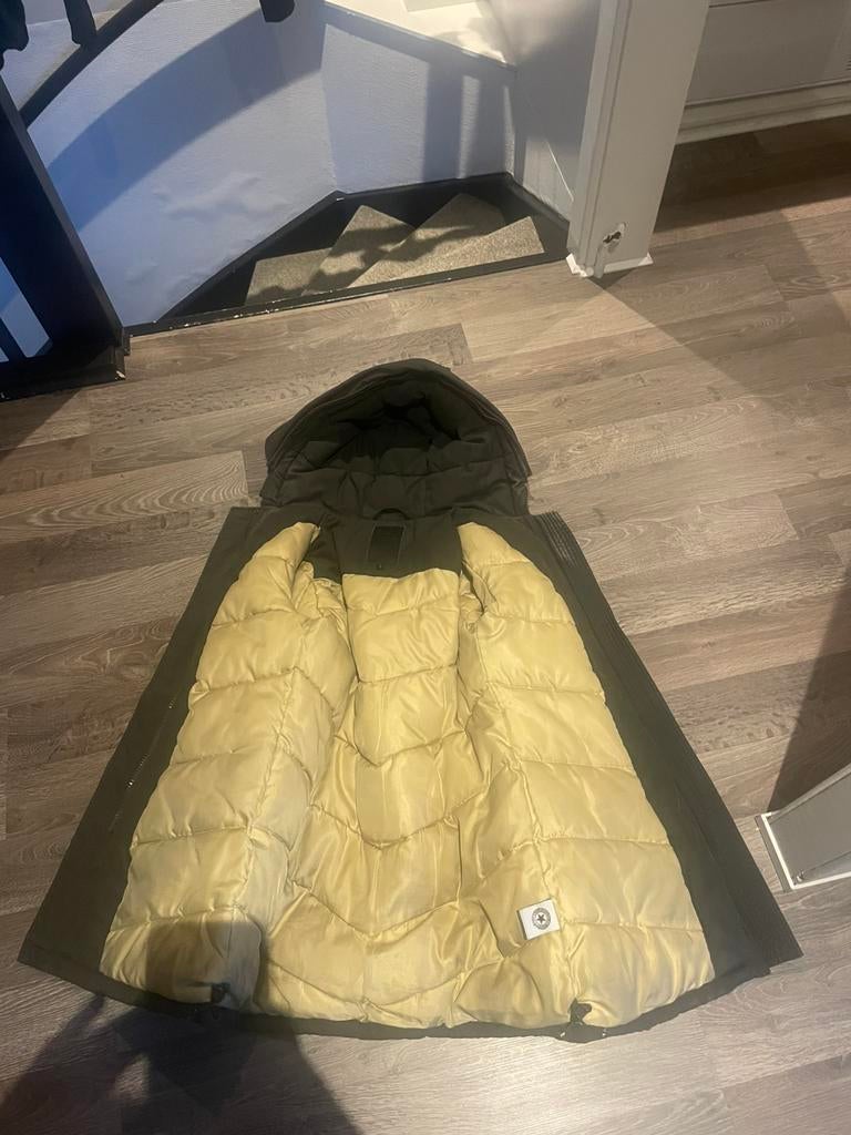 Groene airforce jas maat S, Kleding | Dames, Wintersportkleding, Ophalen of Verzenden, Zo goed als nieuw, Jack