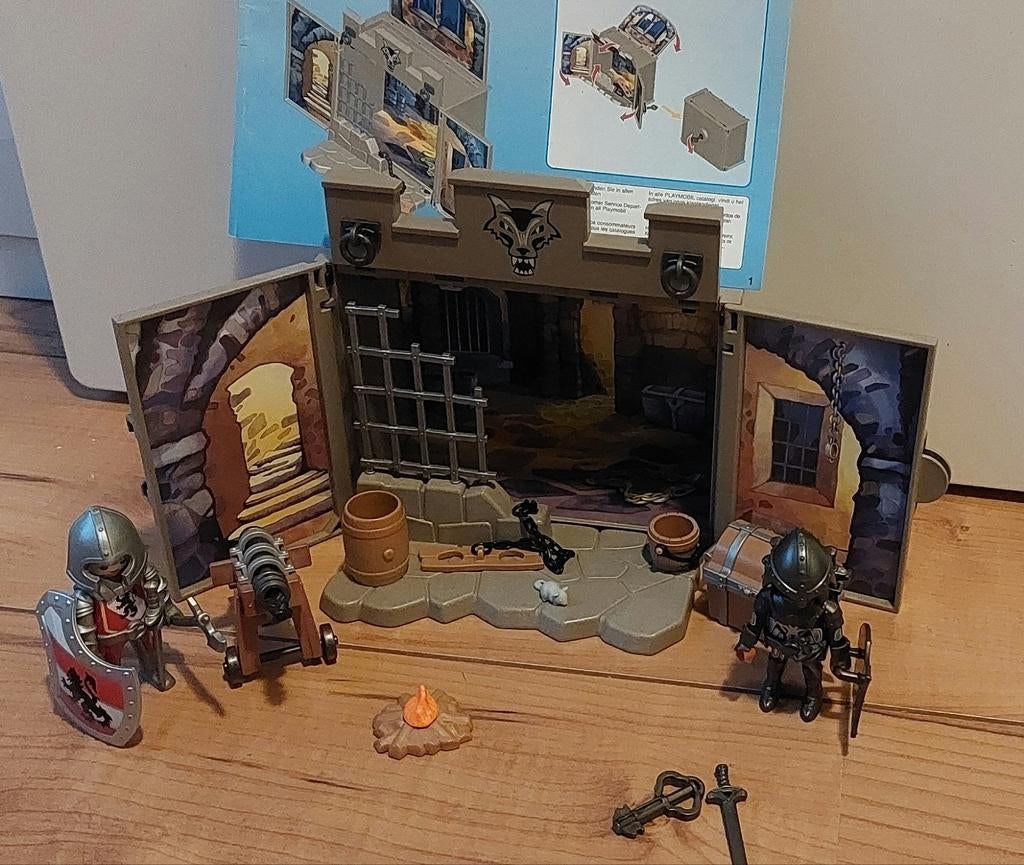 Playmobil middeleeuwen, Ophalen of Verzenden, Zo goed als nieuw, Complete set