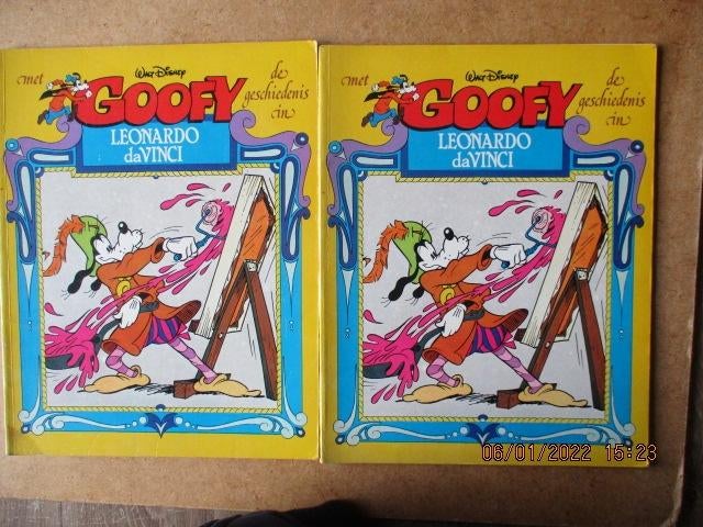 adv5377 goofy, Eén stripboek, Ophalen, Gelezen
