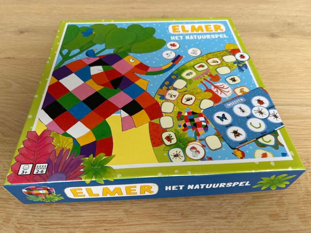 Elmer Het Natuurspel - Zo goed als nieuw!, Een of twee spelers, Ophalen of Verzenden, Zo goed als nieuw