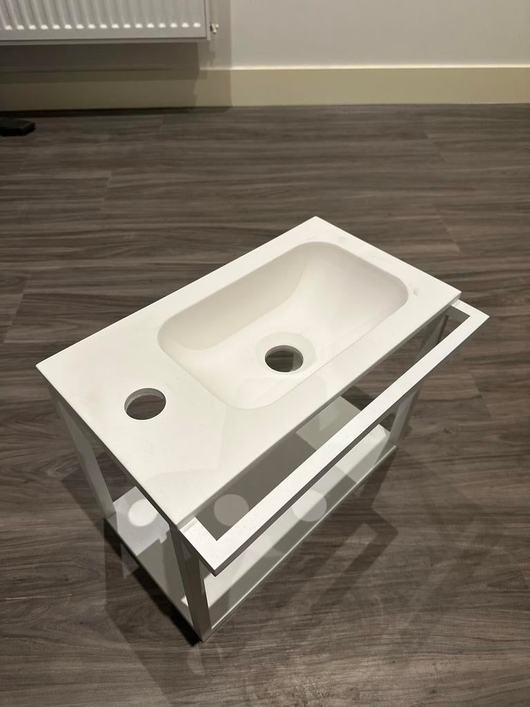 Wastafel met onderstel - nieuw!, Ophalen, Nieuw, 50 tot 100 cm, Minder dan 100 cm