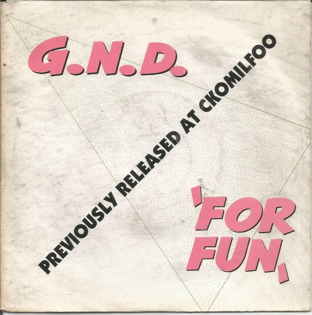 G.N.D. – For Fun (1991), Ophalen of Verzenden, Zo goed als nieuw, Overige formaten, Techno of Trance