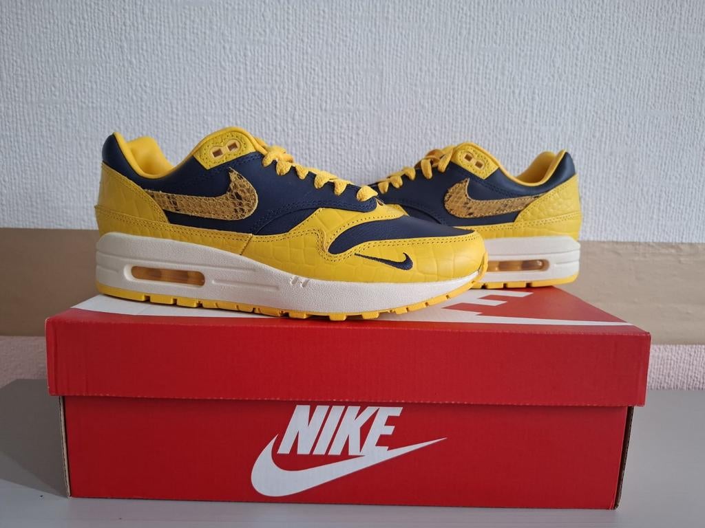 Nike Air Max 1 CO.JP Michgan Head to Head, Geel, Nike, Nieuw, Ophalen of Verzenden