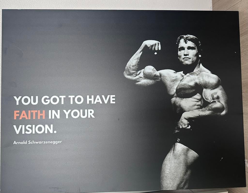 Poster van Arnold Schwarzenegger, Ophalen, Deurposter of groter