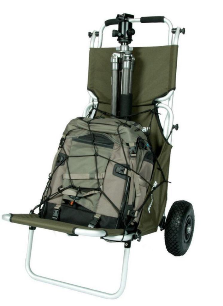 Stealth Gear bagage/zitplek trolley natuurfotografie, Hobby en Vrije tijd, Overige Hobby en Vrije tijd, Ophalen, Gebruikt