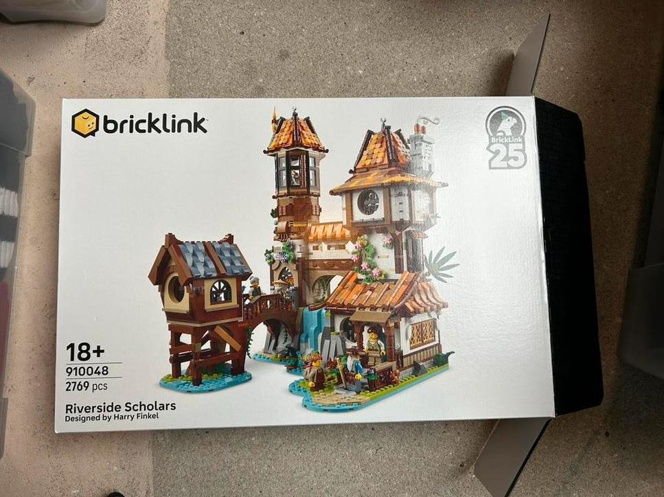 Lege doos van de Bricklink Riverside Scholars set, Ophalen, Zo goed als nieuw, Lego