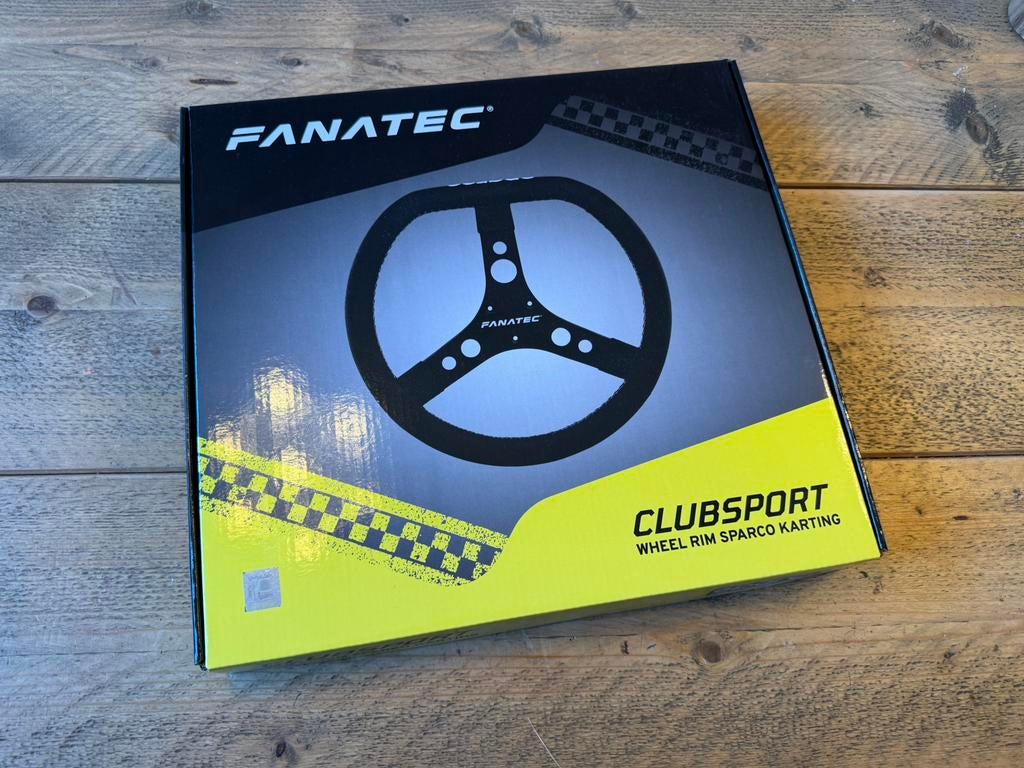 Fanatec kart stuur - Clubsport wheel Sparco Karting, Ophalen of Verzenden, Nieuw, Fanatec