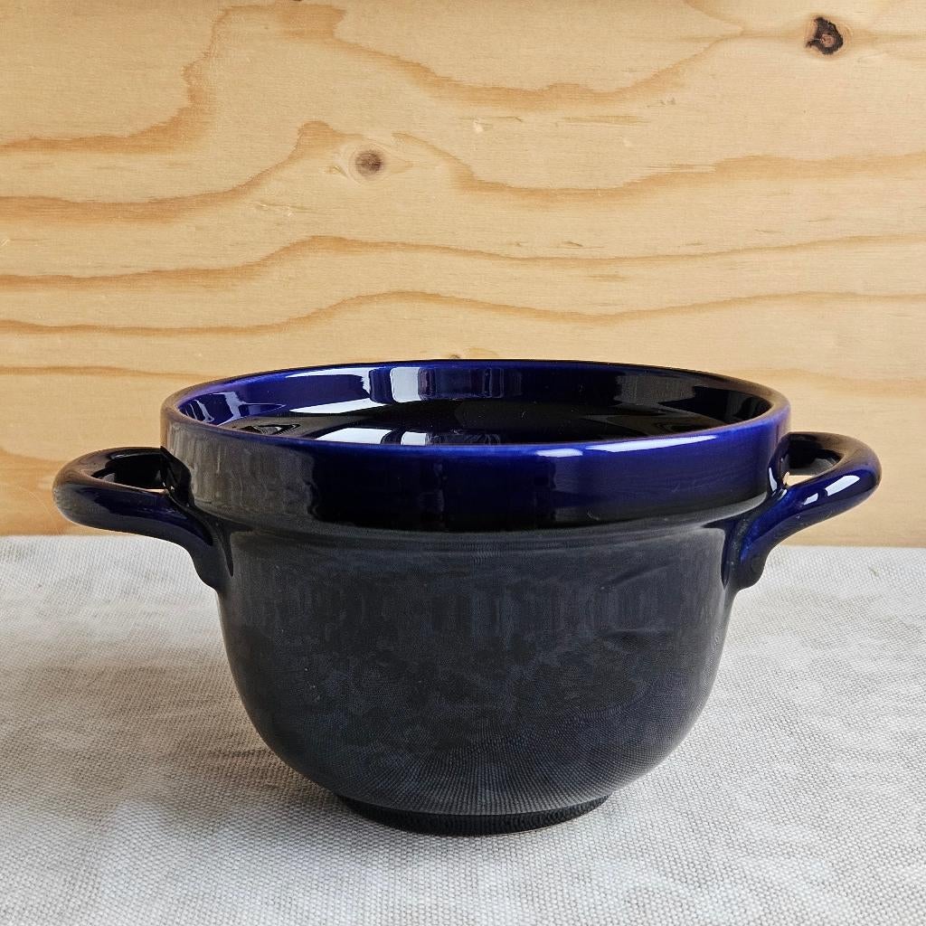 Driehoek Huizen Holland blauwe soepkom, Antiek en Kunst, Ophalen of Verzenden