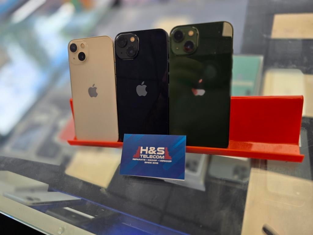 iphone 13 128gb 2 jaar garantie, 128 GB, Wit, IPhone 13, Ophalen of Verzenden