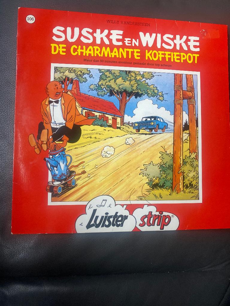 Suske En Wiske : De Charmante Koffiepot ( lp vinyl), Ophalen of Verzenden, Gebruikt