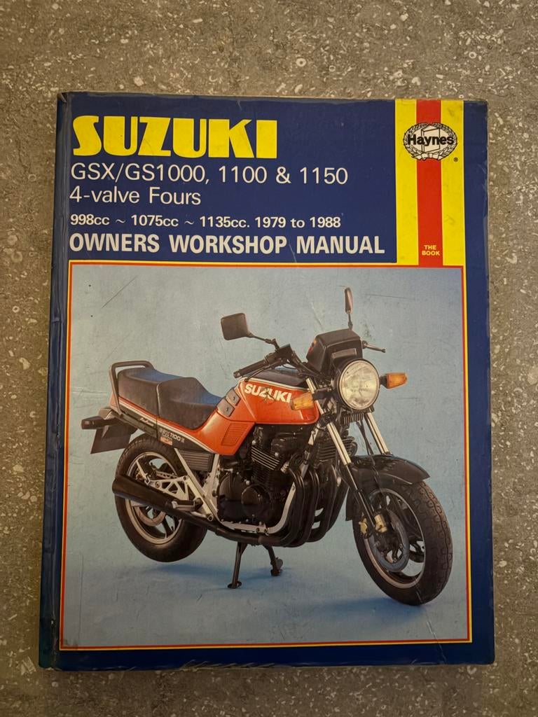 Haynes werkplaatshandboek Suzuki GSX/GS1000, 1100 en 1150, Motoren, Ophalen of Verzenden, Suzuki