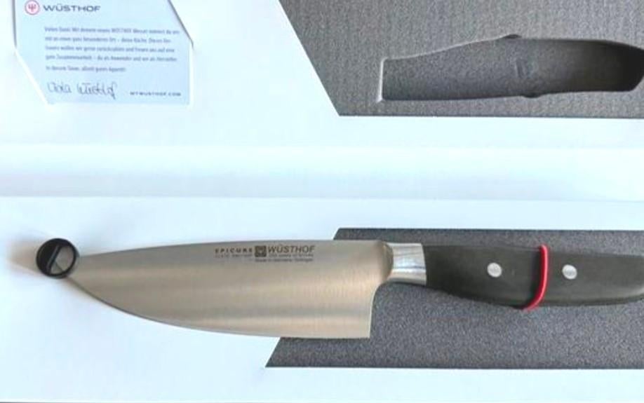 Wüsthof Epicure Slate Koksmes 16cm Nieuw! - Sealed Box!, Nieuw, Ophalen of Verzenden, Rvs of Chroom, Vaatwasserbestendig