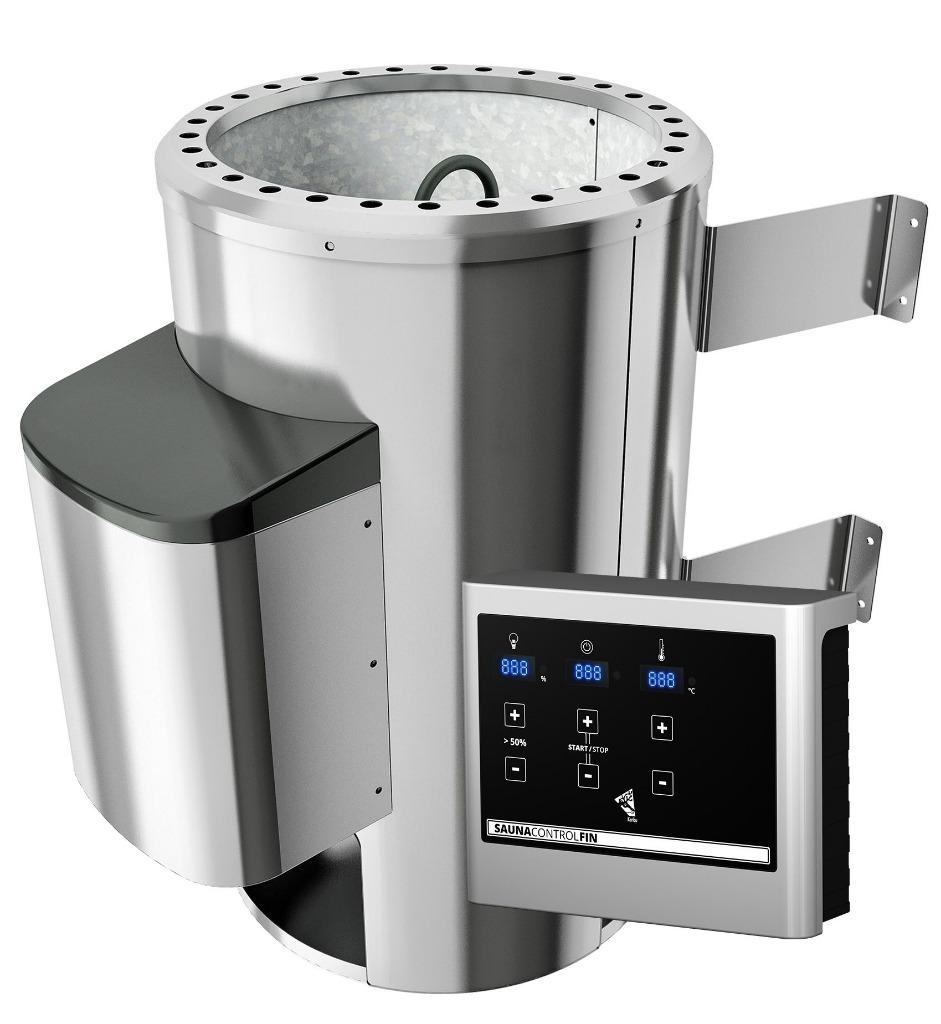 Saunakachel 3,6kW - Externe bediening | Karibu
