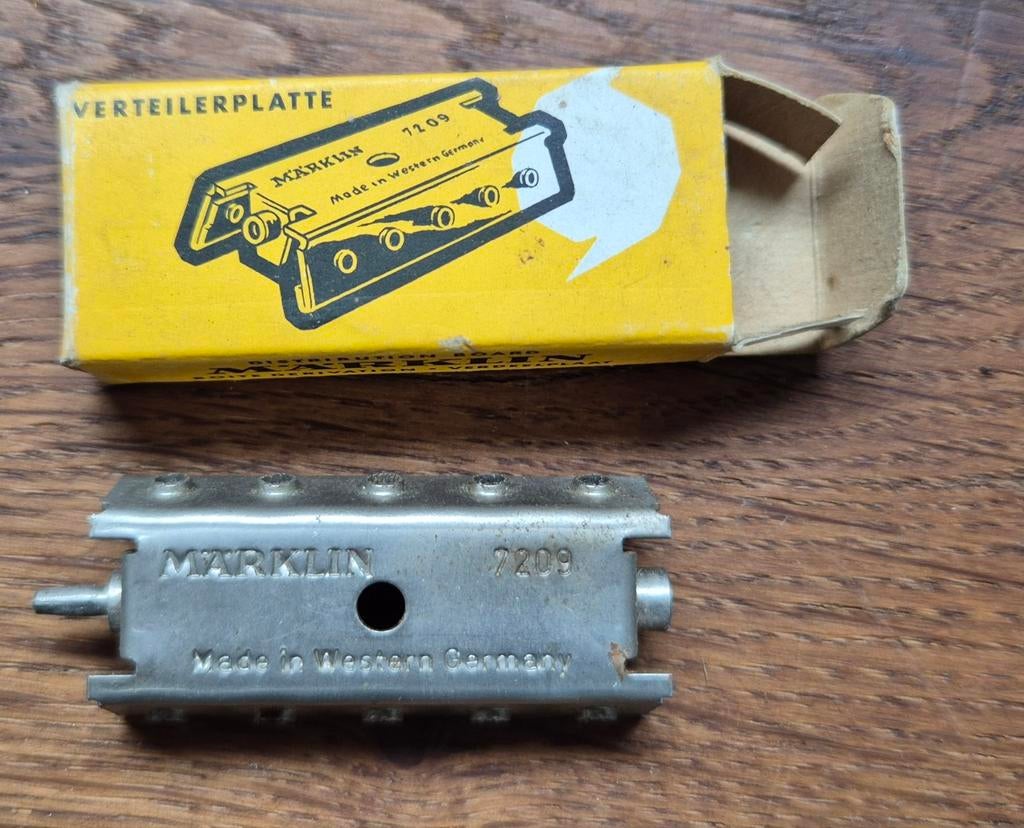 Märklin 7209 Verdeelplaat - Vintage Modelspoor, Hobby en Vrije tijd, Modeltreinen | H0, Ophalen, Wisselstroom, Gebruikt, Overige typen
