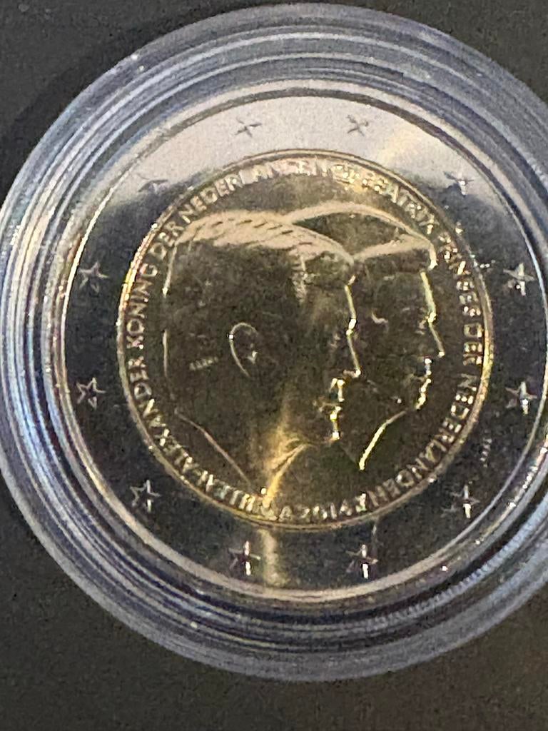 2 Euro Herdenkingsmunt Nederland 2014 unc, Postzegels en Munten, Munten | Europa | Euromunten, Ophalen of Verzenden, 2 euro, Losse munt