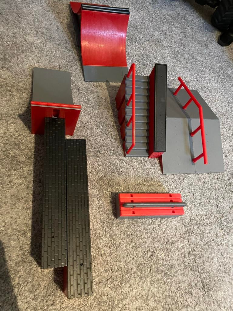 Finger skateboard skatebaan, Ophalen of Verzenden, Gebruikt, Jongen of Meisje