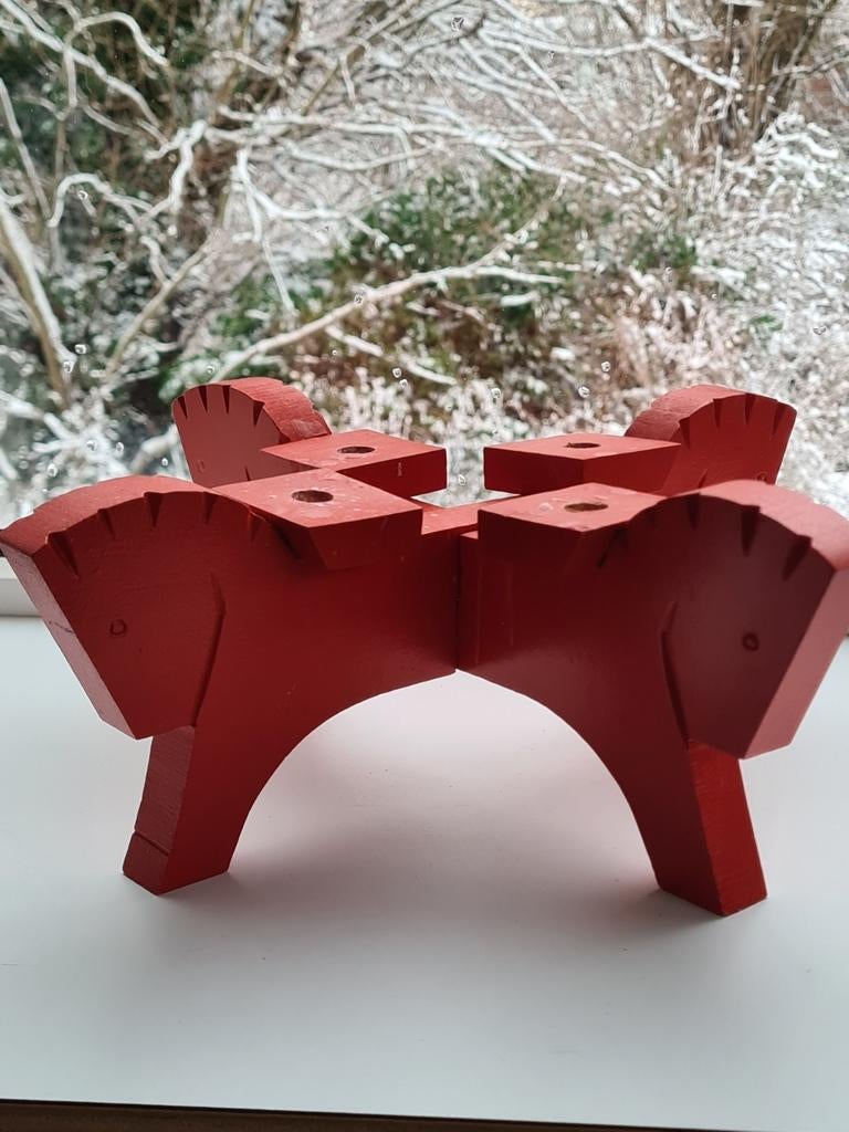 Diverse kerst, vintage kandelaars, kerstman, engel, Ophalen of Verzenden