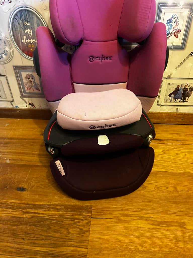 Cybex silver pallas m-fix SL, Kinderen en Baby's, Autostoeltjes, 9 t/m 18 kg, Zo goed als nieuw, Isofix, Verstelbare rugleuning