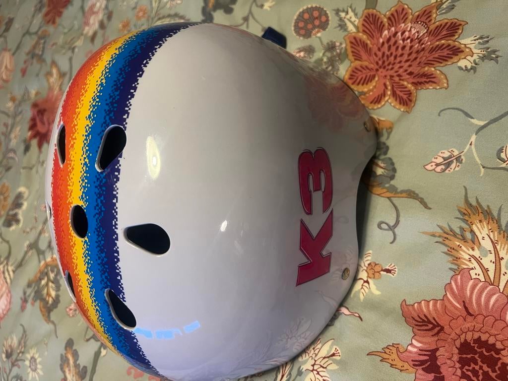 K3 Helm - Bescherming voor Skateboarden/Waveboarden, Ophalen, Nieuw, Bescherming