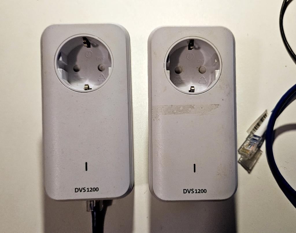Devolo DVS 1200 Powerline Adapter 2 x, Ophalen of Verzenden, Zo goed als nieuw, Devolo