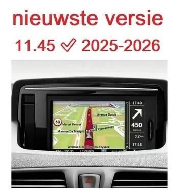 Renault RLINK 25/26 11.45 SD Kaart Clio Mega Traffic ed., Computers en Software, Navigatiesoftware, Verzenden, Nieuw, Heel Europa