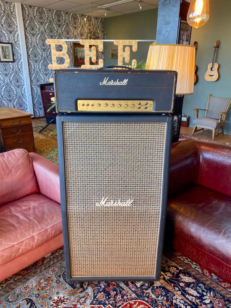 1971 Marshall 8x10 checkerboard cabinet dust cover mod#1990, Muziek en Instrumenten, Gebruikt, UK, Marshall, Ophalen of Verzenden