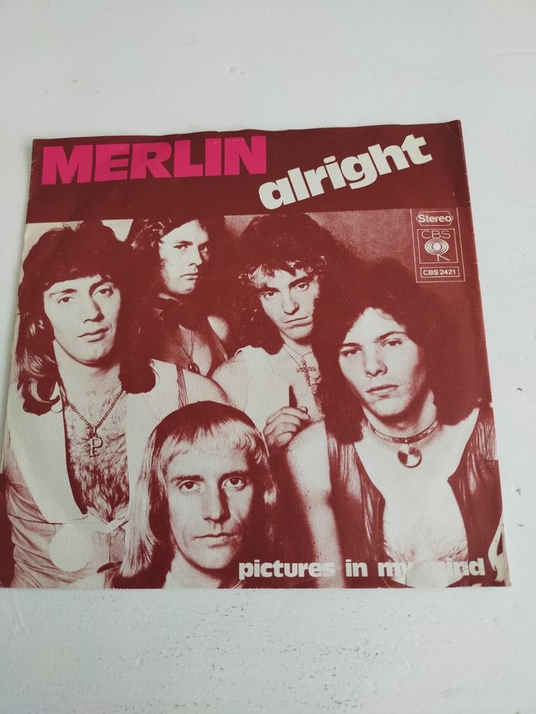 Merlin , alright, Ophalen of Verzenden, Zo goed als nieuw, Pop