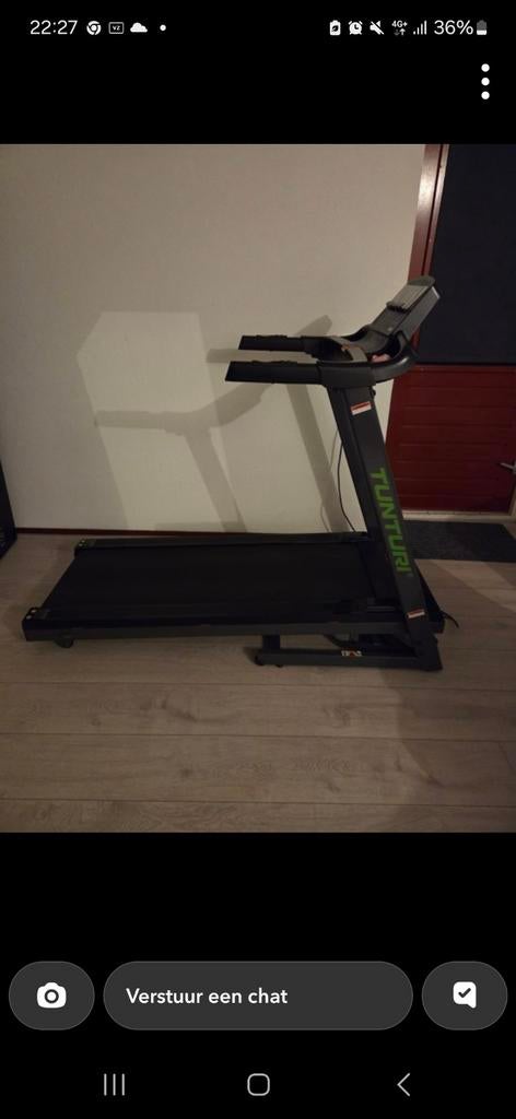 Tunturi Loopband - Zo goed als nieuw!, Buik, Ophalen of Verzenden, Zo goed als nieuw, Metaal