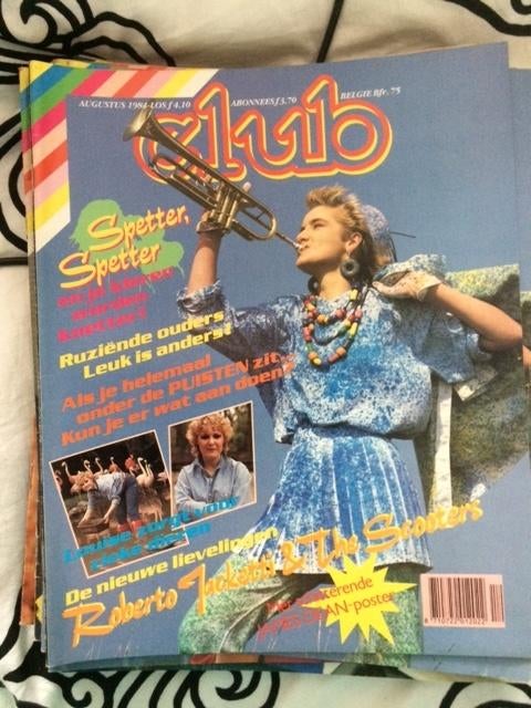 maandblad club augustus 1984, Ophalen of Verzenden, 1980 tot heden, Nederland, Tijdschrift