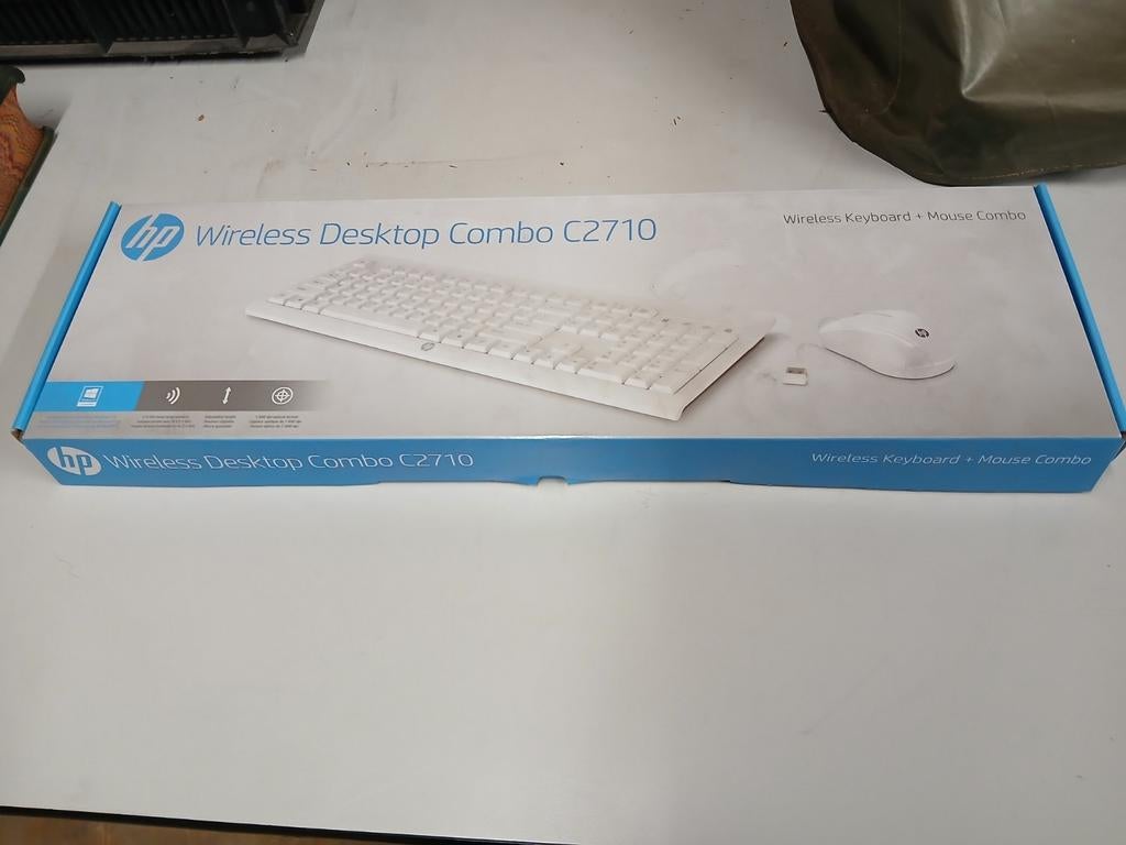 Draadloze Desktop Combo C271, Ophalen, Toetsenbord en muis-set, Nieuw, Draadloos