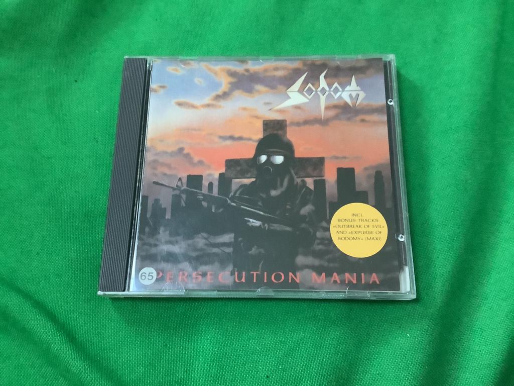Sodom-Persecution Mania cd (very rare!), Cd's en Dvd's, Cd's | Hardrock en Metal, Ophalen of Verzenden, Gebruikt