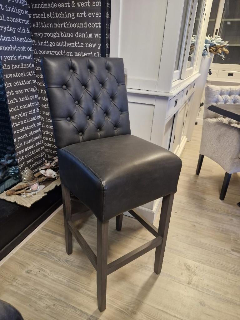 OPRUIMING 1 Landelijk Barstoel Gerard Antraciet €234 NU €99, Huis en Inrichting, Barkrukken, 1 kruk, Ophalen of Verzenden, Nieuw