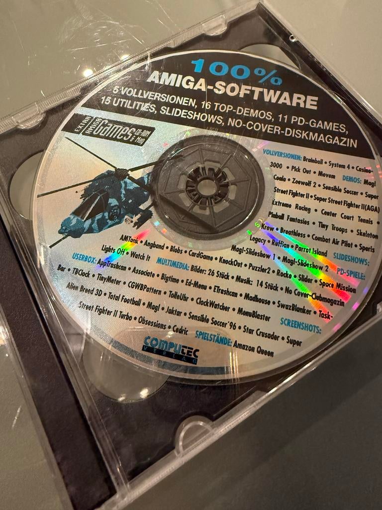 Amiga CD-ROM - 100% Amiga Software - Klassieker!, Computers en Software, Vintage Computers, Ophalen of Verzenden, Commodore