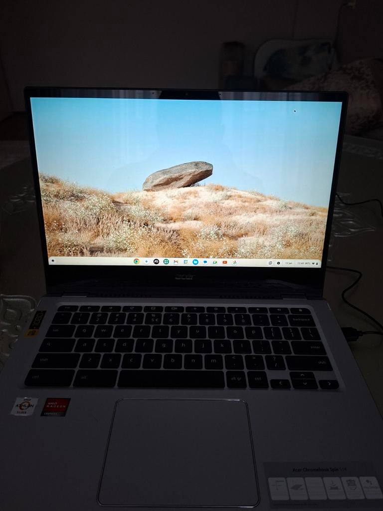 Acer Chromebook Spin 514 - Chrome OS Laptop, Computers en Software, Chromebooks, Zo goed als nieuw, 14 inch, 8 GB, 128 GB, Qwerty