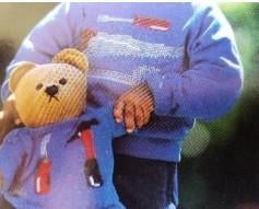 Gereedschapstrui breipatroon, Ophalen of Verzenden, Zo goed als nieuw, Breien, Patroon of Boek