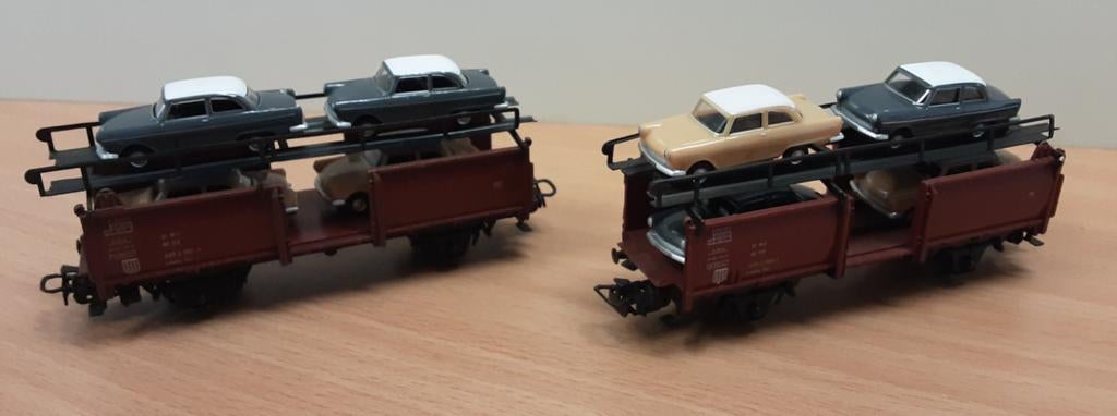 2x Marklin 4613., Wisselstroom, Wagon, Ophalen of Verzenden, Zo goed als nieuw