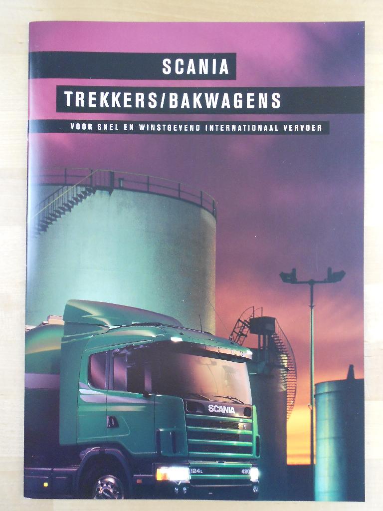 Scania 164 124 114 94 Brochure 2001, Ophalen, Zo goed als nieuw, Overige merken, Scania
