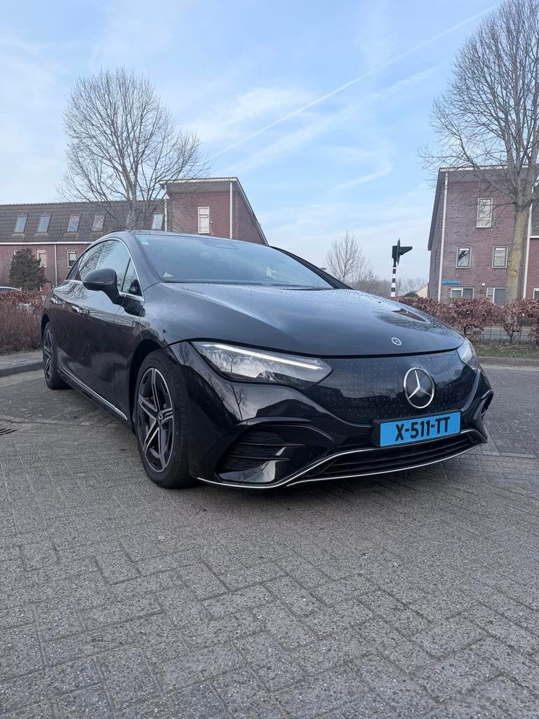 Mercedes-Benz EQE 300 245pk 2024 Zwart, Auto's, Mercedes-Benz, Particulier, EQE, Elektrisch, Sedan, Automaat, Origineel Nederlands