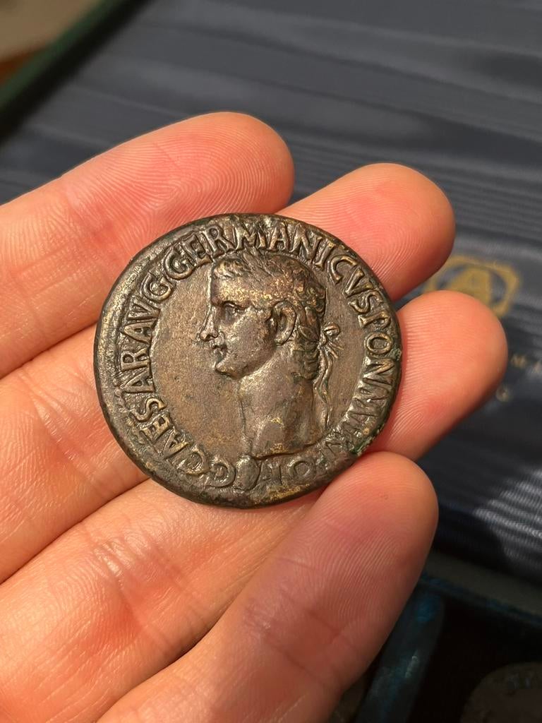 Romeinse sestertius Caligula, Ophalen of Verzenden, Italië