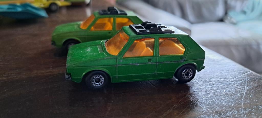 Vintage Matchbox Superfast No. 7 volkswagen golf, Ophalen of Verzenden, Gebruikt