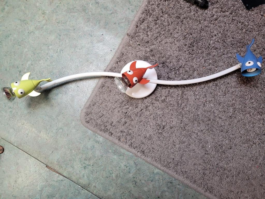 Plafond lamp vissen, Kinderen en Baby's, Kinderkamer | Inrichting en Decoratie, Ophalen of Verzenden, Zo goed als nieuw, Lamp